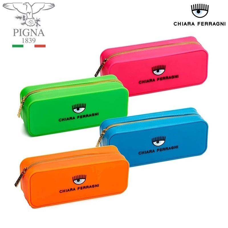 pigna astuccio in silicone fluo chiara ferragni colori assortiti - foto 1