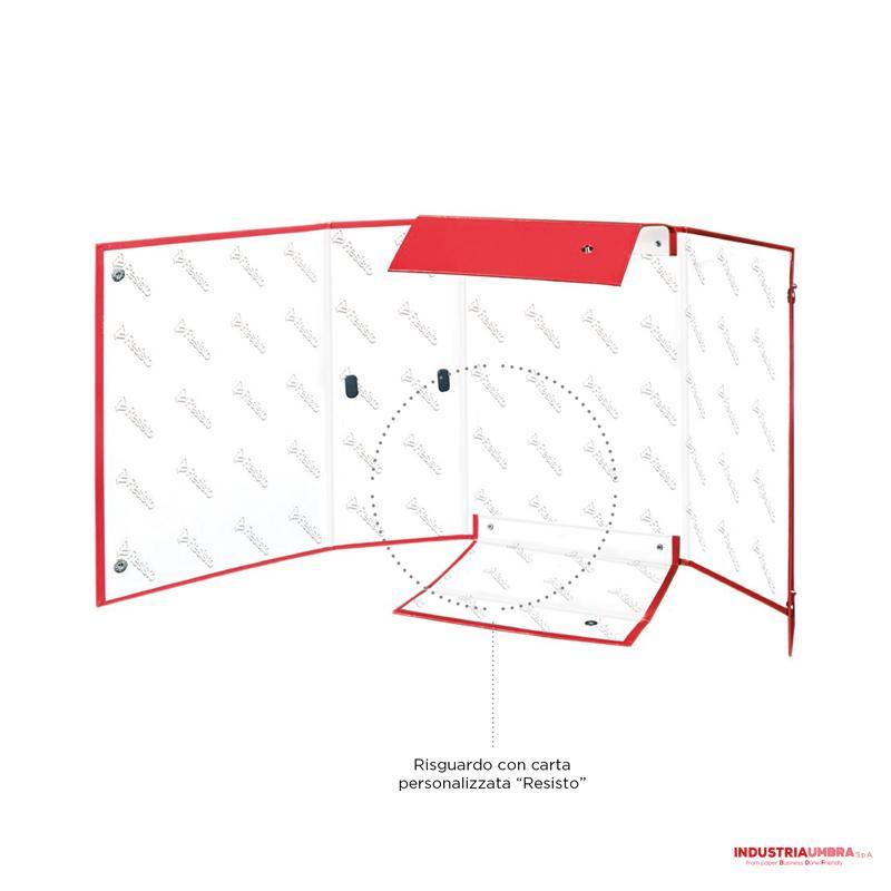 industria umbra scatola portaprogetti con maniglia energy2 25x35cm dorso 16 rosso industria umbra - foto 2