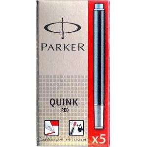 Cartucce inchiostro quink rosso confezione da 5 pz