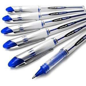 Uni-ball vision elite ub-200 roller 0.8mm blu confezione da 12 pz