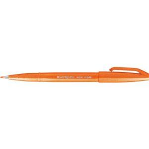 Pennarello brush sign pen arancio conf. 10 pz