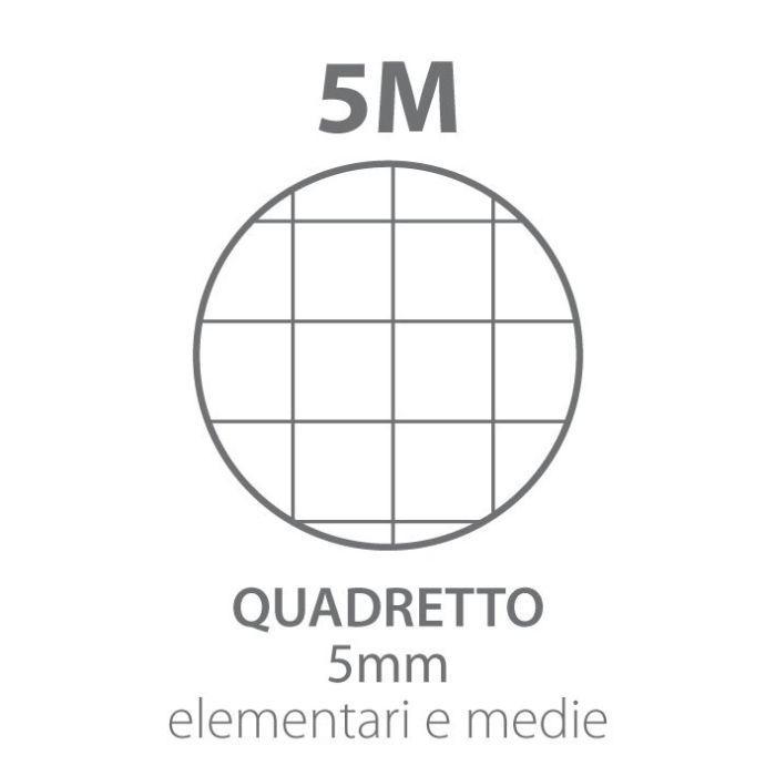 blasetti blasetti 15 pacchi ricambi a4 quadretti 5mm 100 fogli a pacco 60gr - foto 2