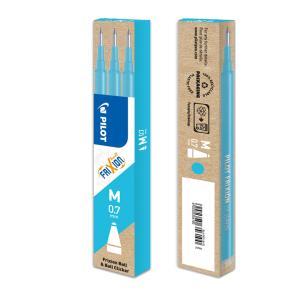 Refill frixion ball 07 mm azzurro conf. da 4 set da 3 pezzi