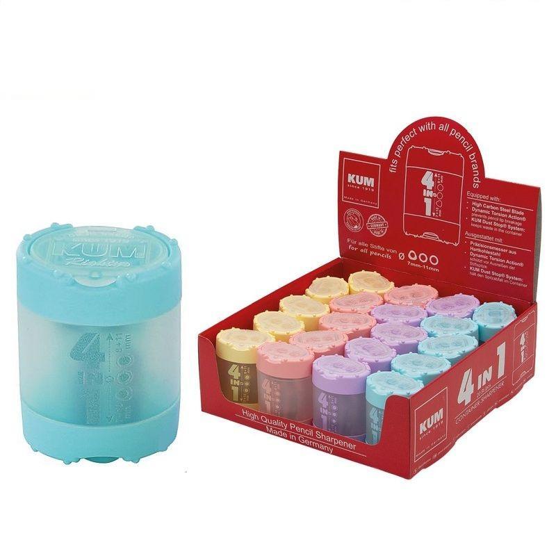 koh-i-noor kum temperino contenitore 2 fori 4 in 1 colori assortiti k3640621 - foto 1