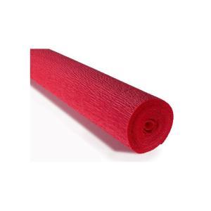 5pz carta crespo 180gr 50x250cm rosso arancio 580