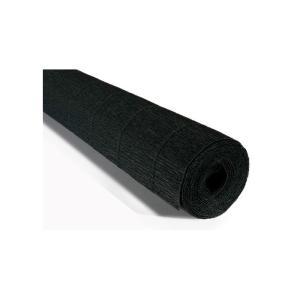 5 pz. carta crespo da 180 gr. 50x250 cm nero 602