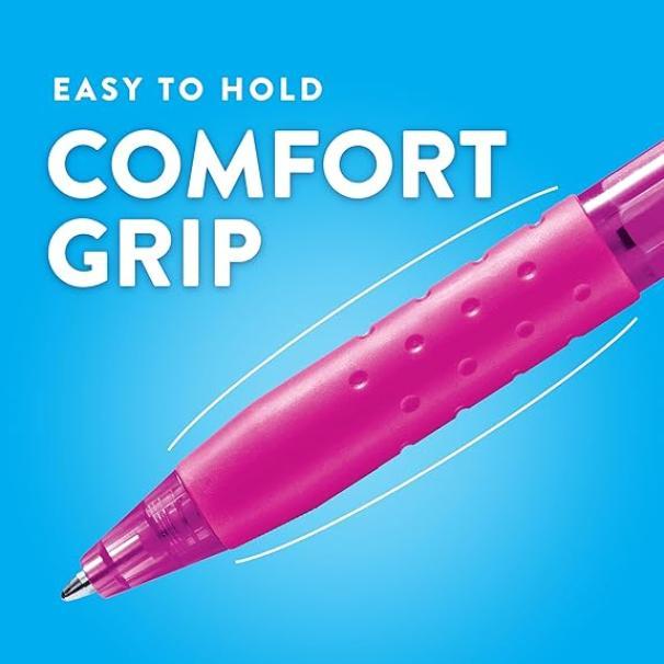 Paper Mate InkJoy 12pz Penna a Sfera a Scatto Blu 300RT Punta M 0,1 mm