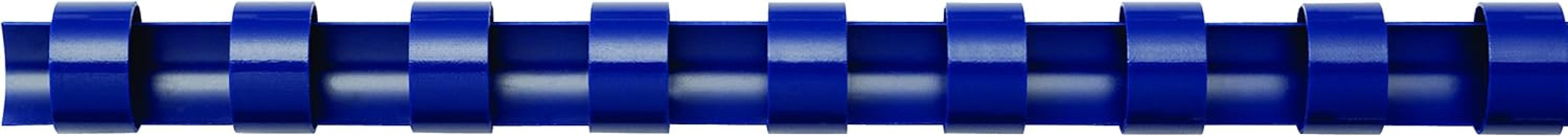 fellowes fellowes 100 pz spirali in plastica per rilegare tonde ø 14 mm blu - foto 2