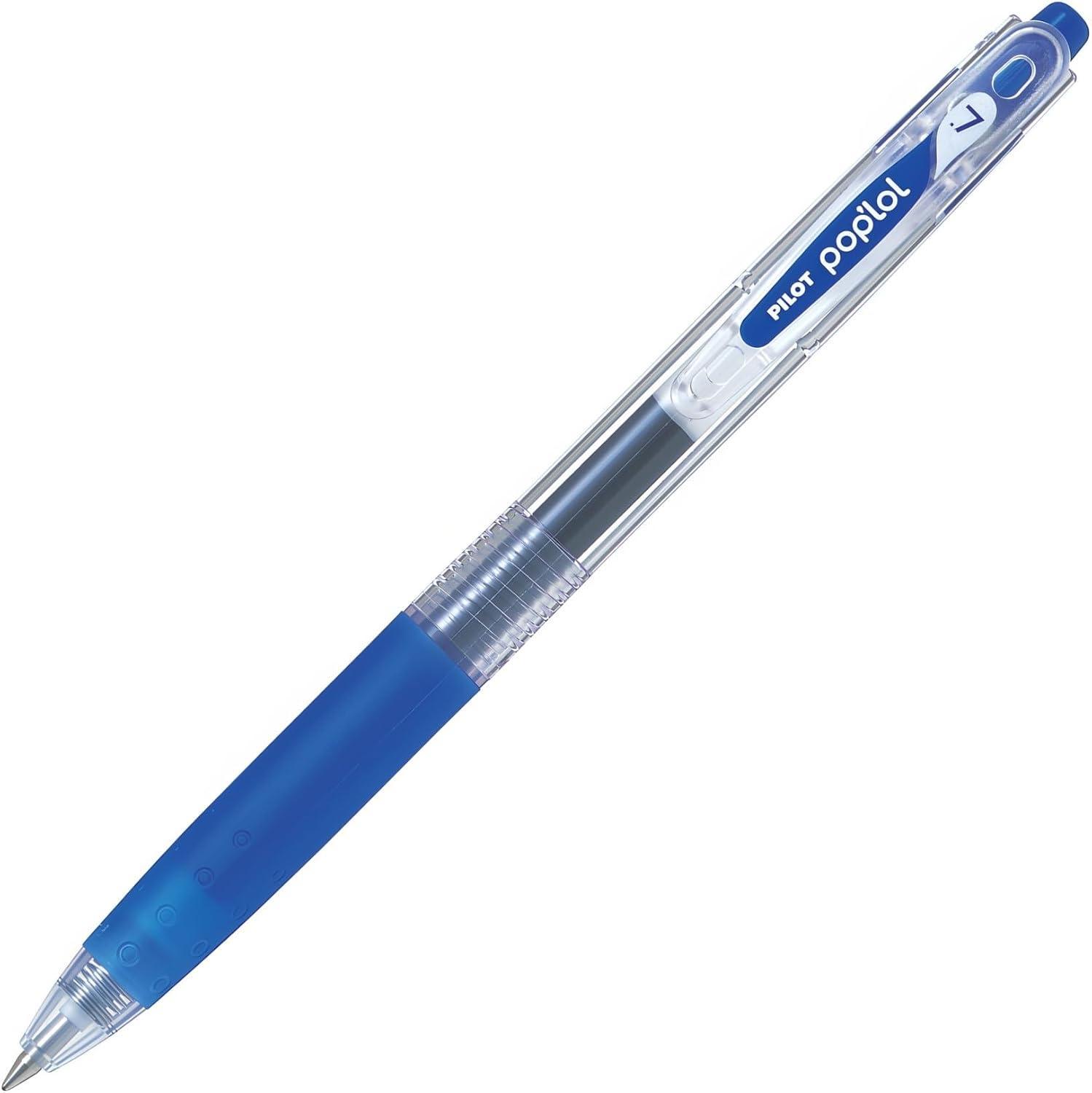 pilot pilot pop'lol roller gel a scatto blu punta 07 mm confezione 12 pezzi - foto 1 pilot pilot pop'lol roller gel a scatto blu punta 07 mm confezione 12 pezzi - foto 1