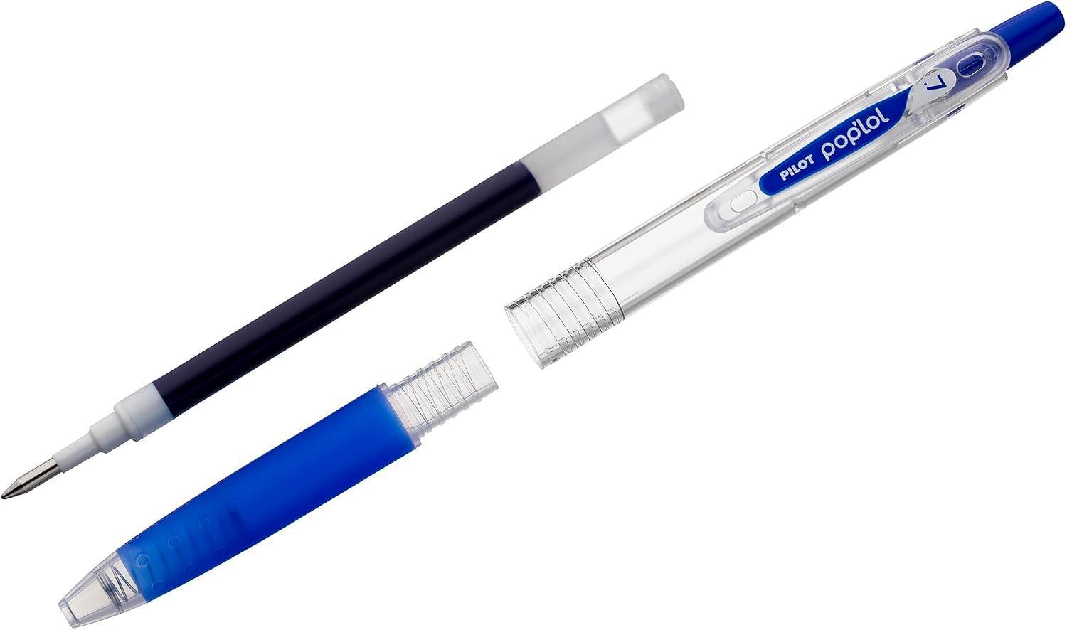 pilot pilot pop'lol roller gel a scatto blu punta 07 mm confezione 12 pezzi - foto 2 pilot pilot pop'lol roller gel a scatto blu punta 07 mm confezione 12 pezzi - foto 2