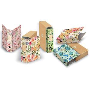 Nature flowers registratore raccoglitore d8 28x35cm fant assortite