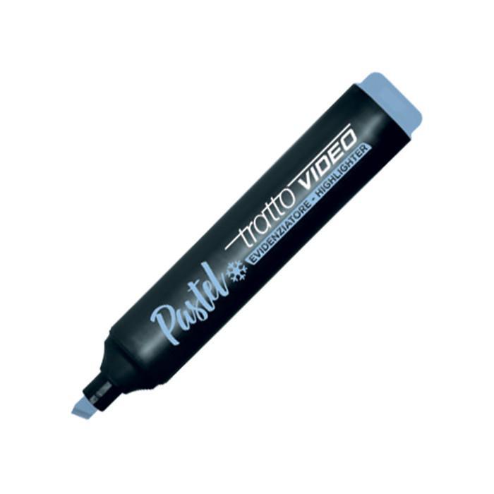 tratto tratto video pastel evidenziatore 12pz azzurro ghiaccio - foto 1 tratto tratto video pastel evidenziatore 12pz azzurro ghiaccio - foto 1