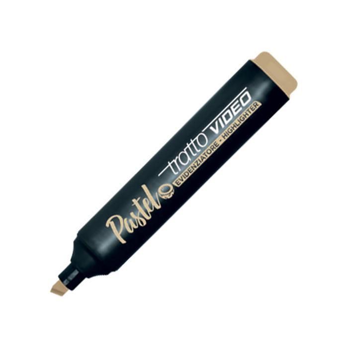 tratto tratto video pastel evidenziatore 12pz beige cocco - foto 1 tratto tratto video pastel evidenziatore 12pz beige cocco - foto 1