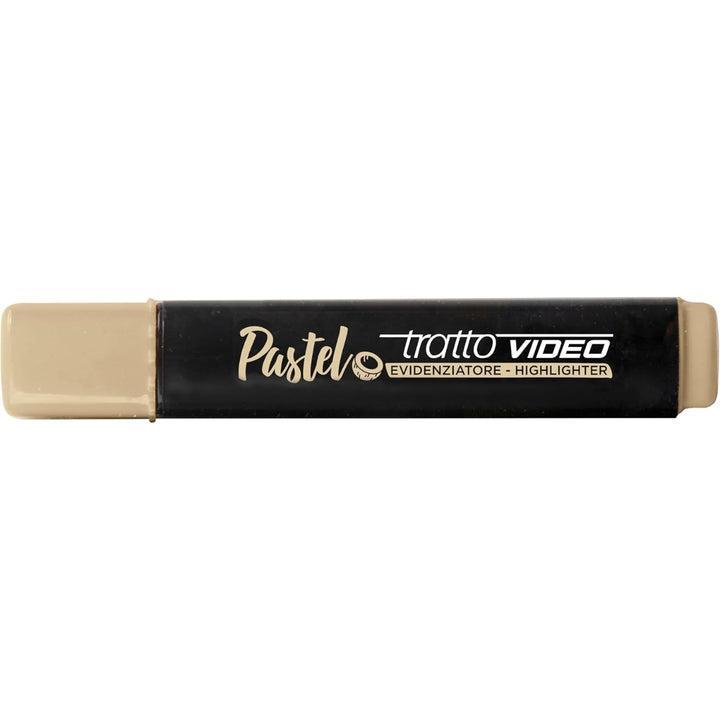 tratto tratto video pastel evidenziatore 12pz beige cocco - foto 2 tratto tratto video pastel evidenziatore 12pz beige cocco - foto 2