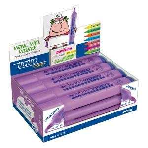 Video evidenziatore 12pz viola