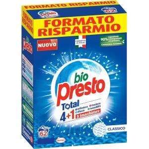 In polvere total 4+1 azioni 62 lavaggi