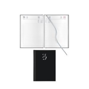Agenda giornaliera egadi 17 × 24 cm nero