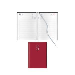 Agenda giornaliera egadi 17 × 24 cm rubino