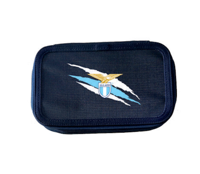 s.s. lazio 1900 astuccio 3 zip completo ufficiale s.s lazio 1900 dim. 23x15x10 cm - foto 1 s.s. lazio 1900 astuccio 3 zip completo ufficiale s.s lazio 1900 dim. 23x15x10 cm - foto 1