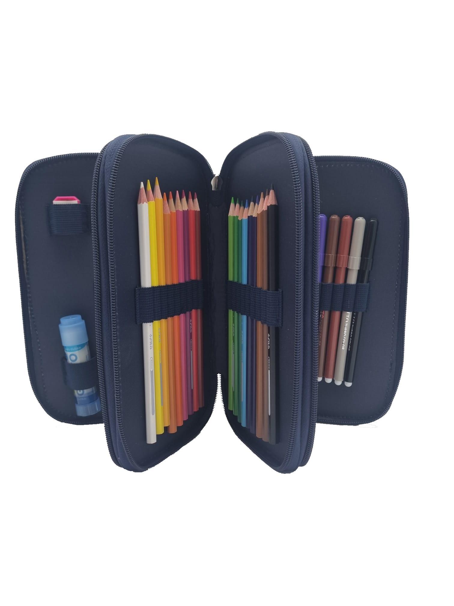 s.s. lazio 1900 astuccio 3 zip completo ufficiale s.s lazio 1900 dim. 23x15x10 cm - foto 2 s.s. lazio 1900 astuccio 3 zip completo ufficiale s.s lazio 1900 dim. 23x15x10 cm - foto 2