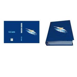 Copertina ad anelli s.s. lazio ufficiale con 4 anelli diametro 30 mm