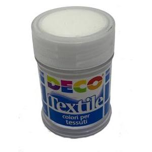 Colore per tessuto stoffa 35ml bianco