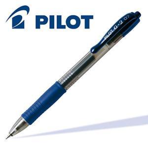 G 2 penna a sfera gel a scatto ricaricabile colore blu punta da 0,7 mm