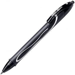 Gel ocity quick dry penna a scatto nera con punta 0,7 mm