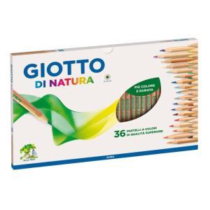 Di natura pastelli colorati assortiti in astuccio da 36 pz
