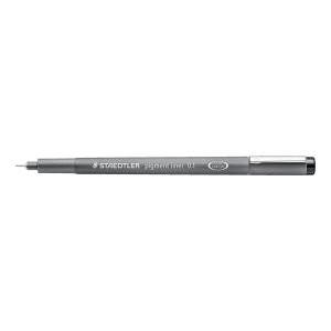 Fineliner mars graphic pigment liner punta con tratto da 0,1 mm colore nero