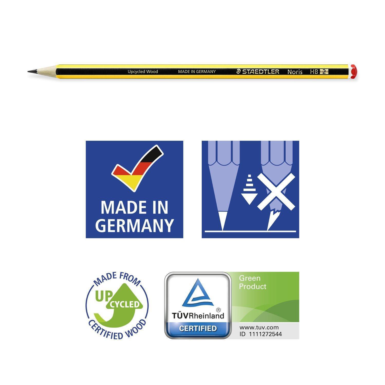 staedtler staedtler noris matita in grafite gradazione hb in blister da 2 pz - foto 4 staedtler staedtler noris matita in grafite gradazione hb in blister da 2 pz - foto 4