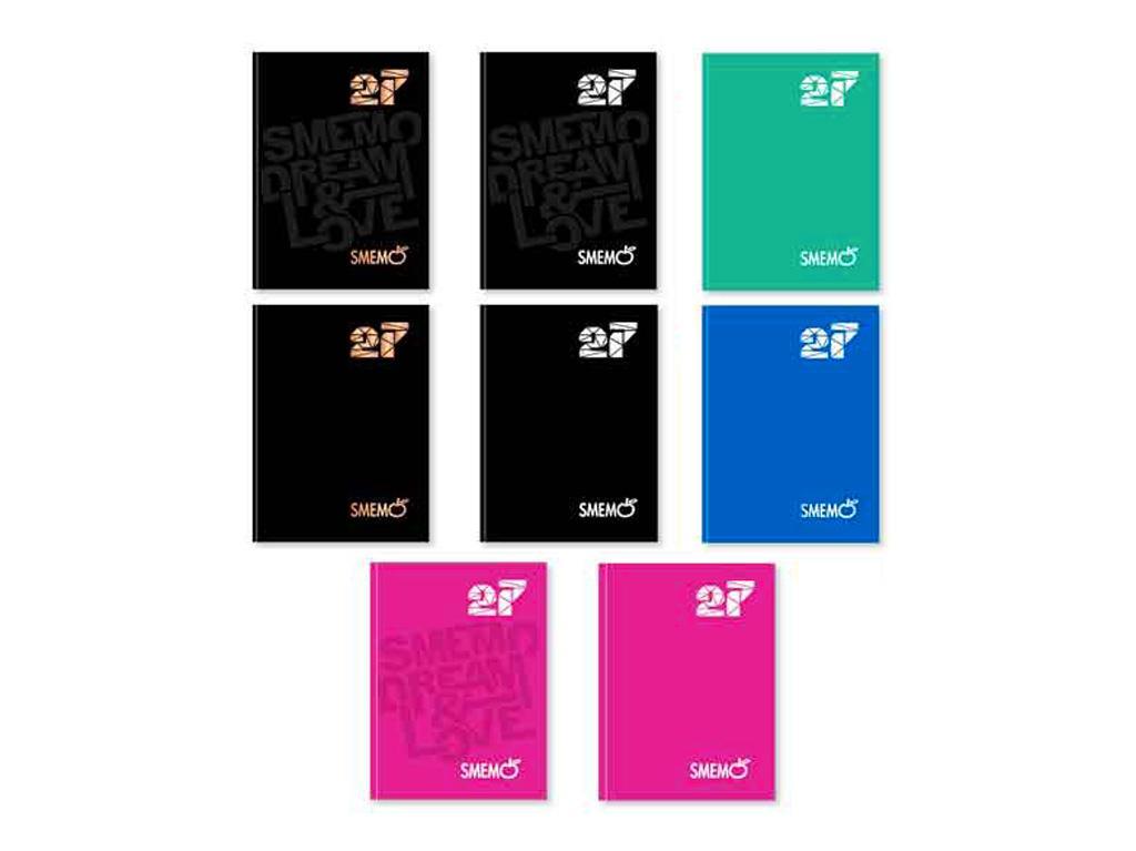 smemoranda smemo agenda classic 16 mesi 2026/27 11x15cm colori assortiti - foto 2 smemoranda smemo agenda classic 16 mesi 2026/27 11x15cm colori assortiti - foto 2