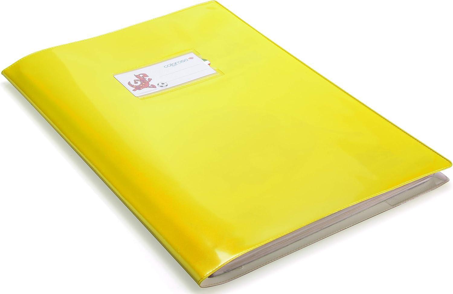 colorosa colorosa 30pz copertina coprimaxi quaderno a4 giallo green line - foto 1