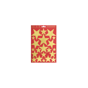 Stelle adesive oro grandi 12 pezzi