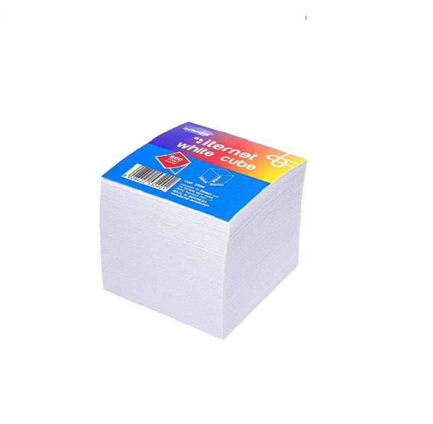 memoidea memoidea cubo notes bianco 90x90 mm 800 fogli - foto 1 memoidea memoidea cubo notes bianco 90x90 mm 800 fogli - foto 1