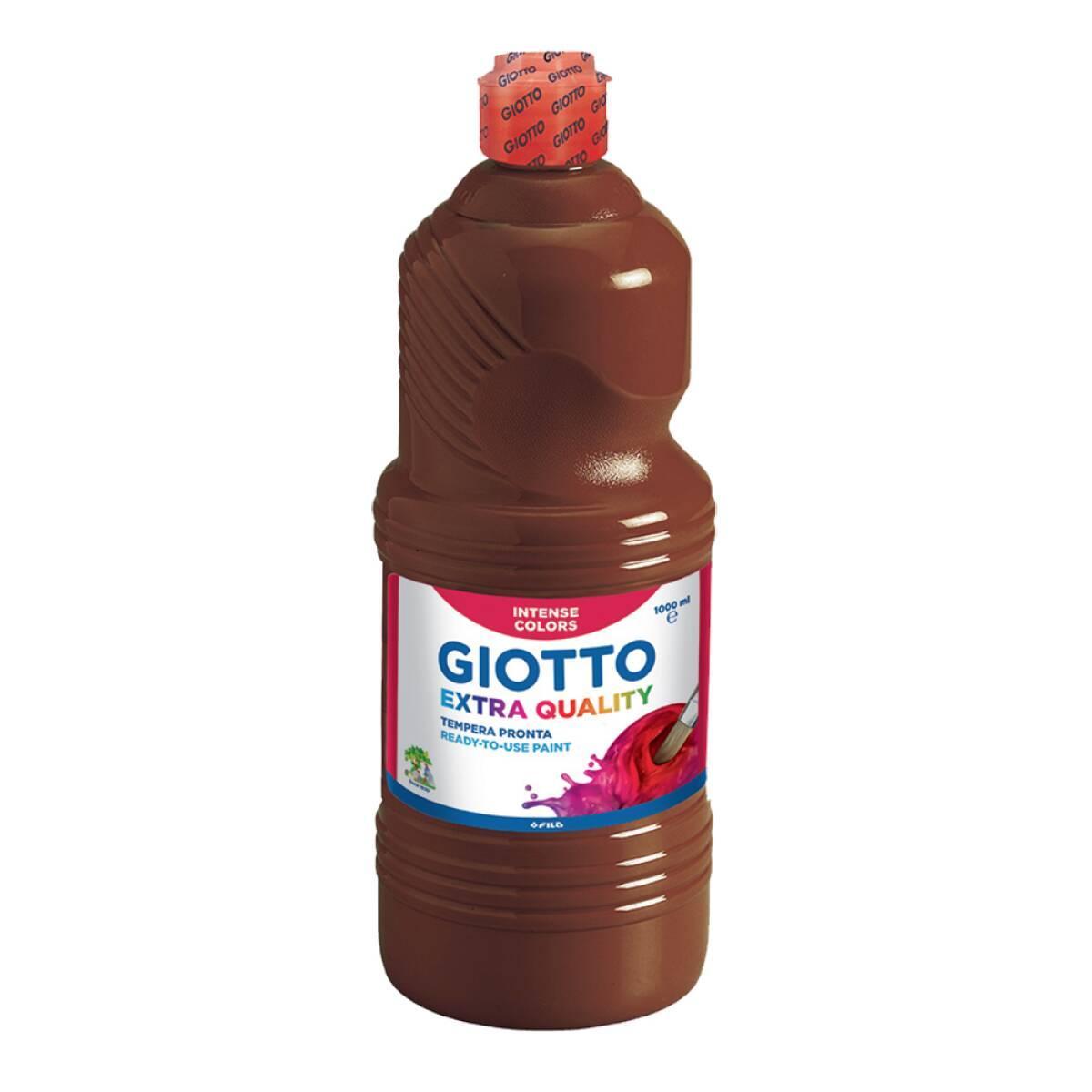 giotto giotto tempera pronta 1000 ml marrone scuro tappo dosatore - foto 1 giotto giotto tempera pronta 1000 ml marrone scuro tappo dosatore - foto 1
