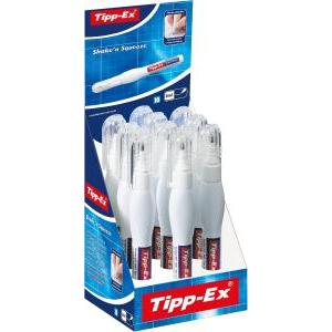 Tipp-ex shake'n squeeze correttore a penna 8 ml confezione da 10 pezzi