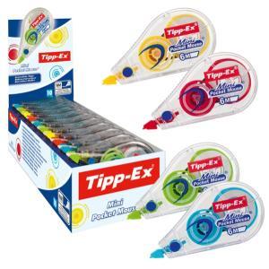 Tipp-ex mini pocket mouse fashion correttore a nastro 5 mm 10 pezzi