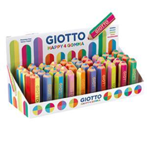 Happy 4 gomma a matita 4 colori espositore da 40 pezzi