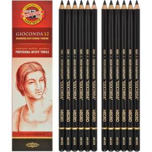 Gioconda matita creta negro h8815-2 conf. da 12 pz