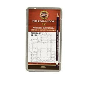 Astuccio 12 matite technic hb-10h h1502-i
