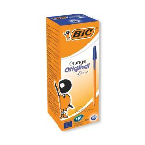 Orange fine penna a sfera blu 08 mm confezione da 20 pezzi