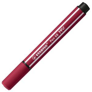 Pen 68 max pennarello punta a scalpello porpora  5 pz