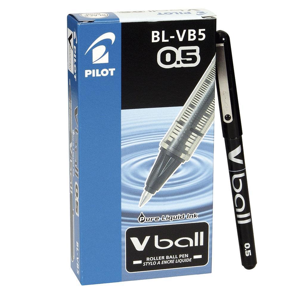 pilot pilot v-ball 05 roller inchiostro liquido nero 0.5 mm confezione 12 pezzi - foto 1 pilot pilot v-ball 05 roller inchiostro liquido nero 0.5 mm confezione 12 pezzi - foto 1