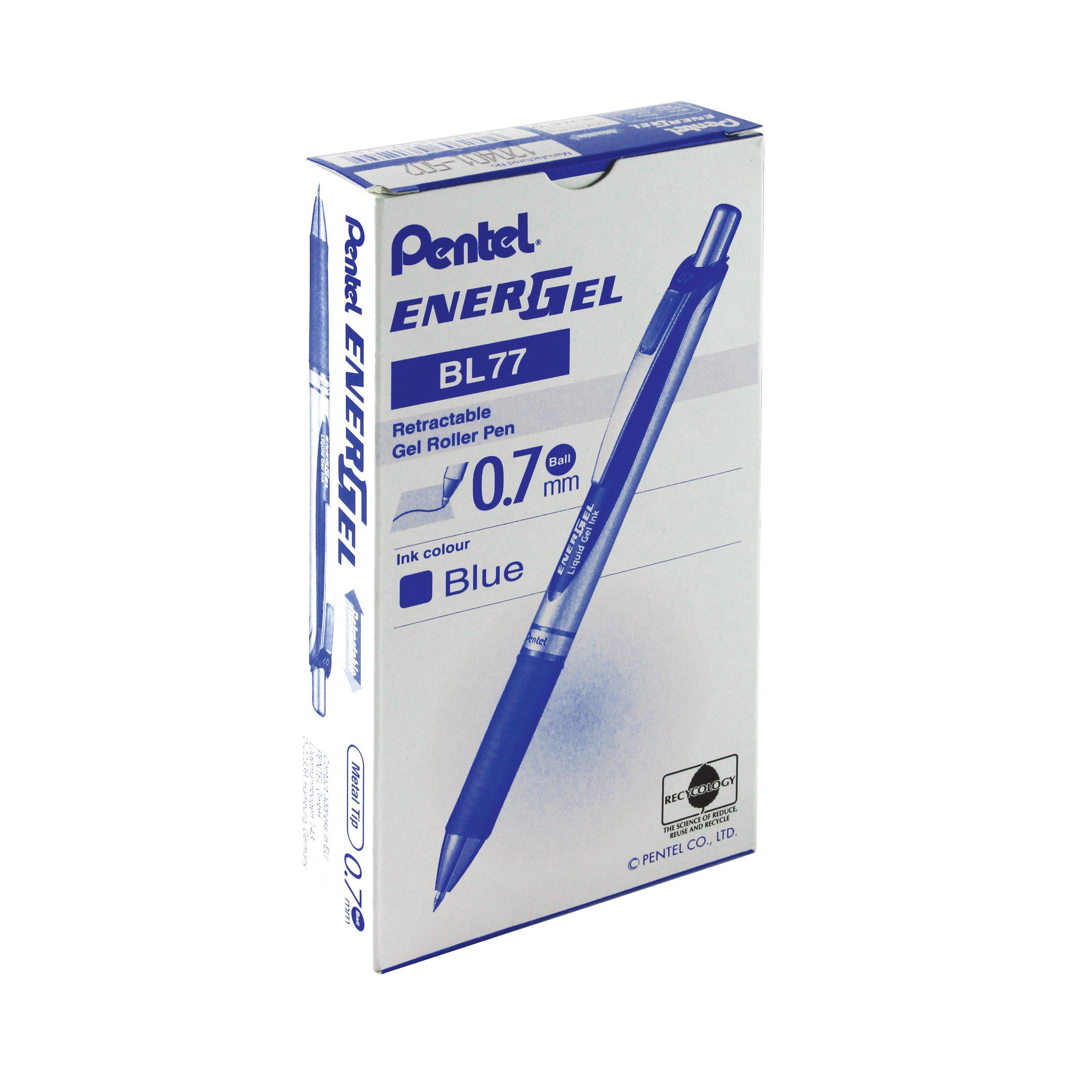 pentel pentel roller gel energel scatto 0.7mm blu conf. 12 pz - foto 1 pentel pentel roller gel energel scatto 0.7mm blu conf. 12 pz - foto 1