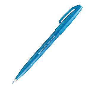 Pennarello brush sign pen azzurro conf. 10 pz