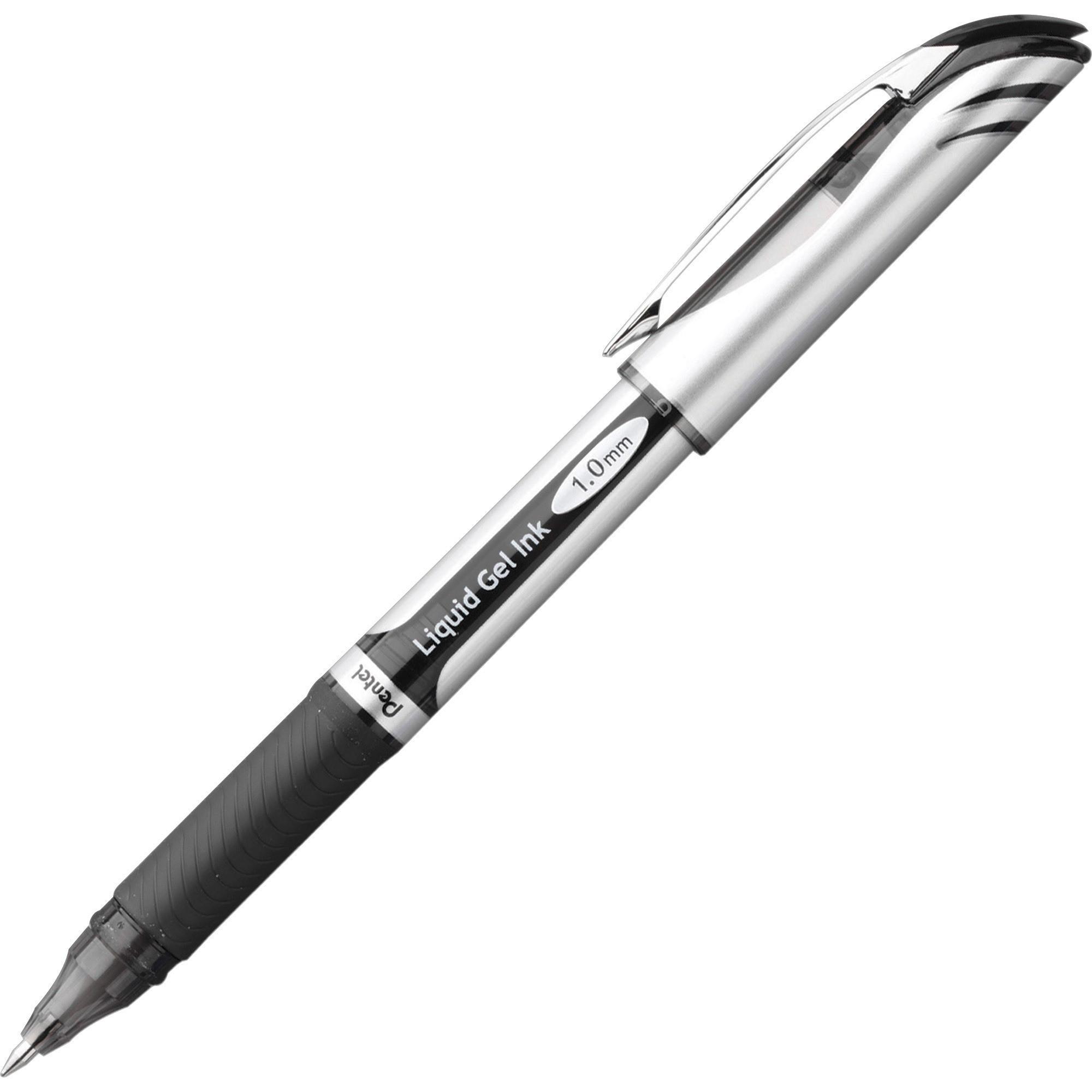 pentel pentel roller gel energel xm 1.0mm nero conf. 12 pz - foto 1