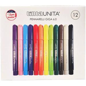 Pennarello jumbo 6.0 12 colori 5 pezzi