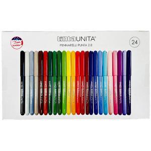 Pennarello joy 2.8 24 colori 5 pezzi