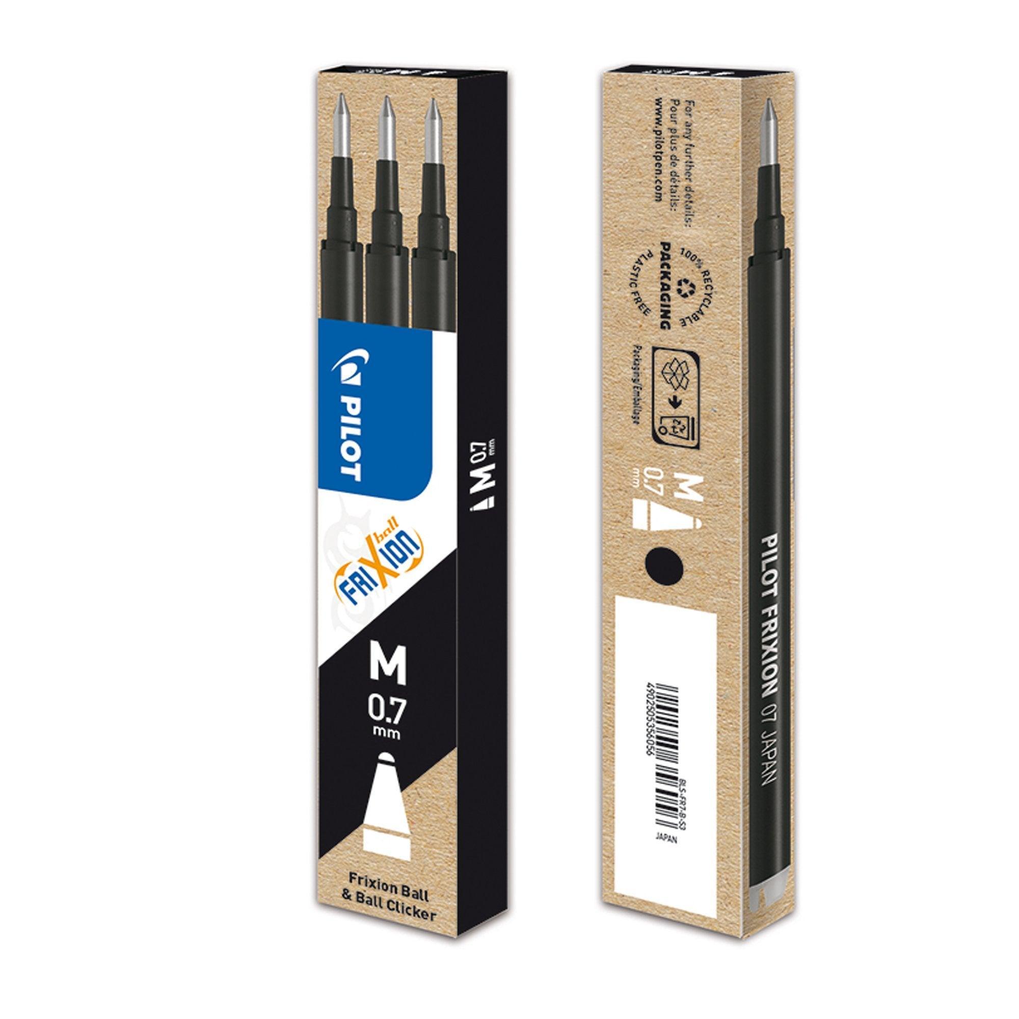 pilot pilot refill frixion ball 0.7 mm nero conf. da 4 set da 3 pezzi - foto 1 pilot pilot refill frixion ball 0.7 mm nero conf. da 4 set da 3 pezzi - foto 1